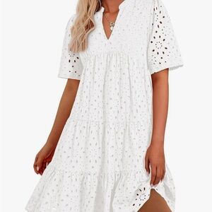 BTFBM White Eyelet Blouse